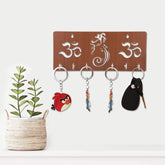 OM Ganeshay  Unique Design Wall-Mounted Key Holder for Home Wall